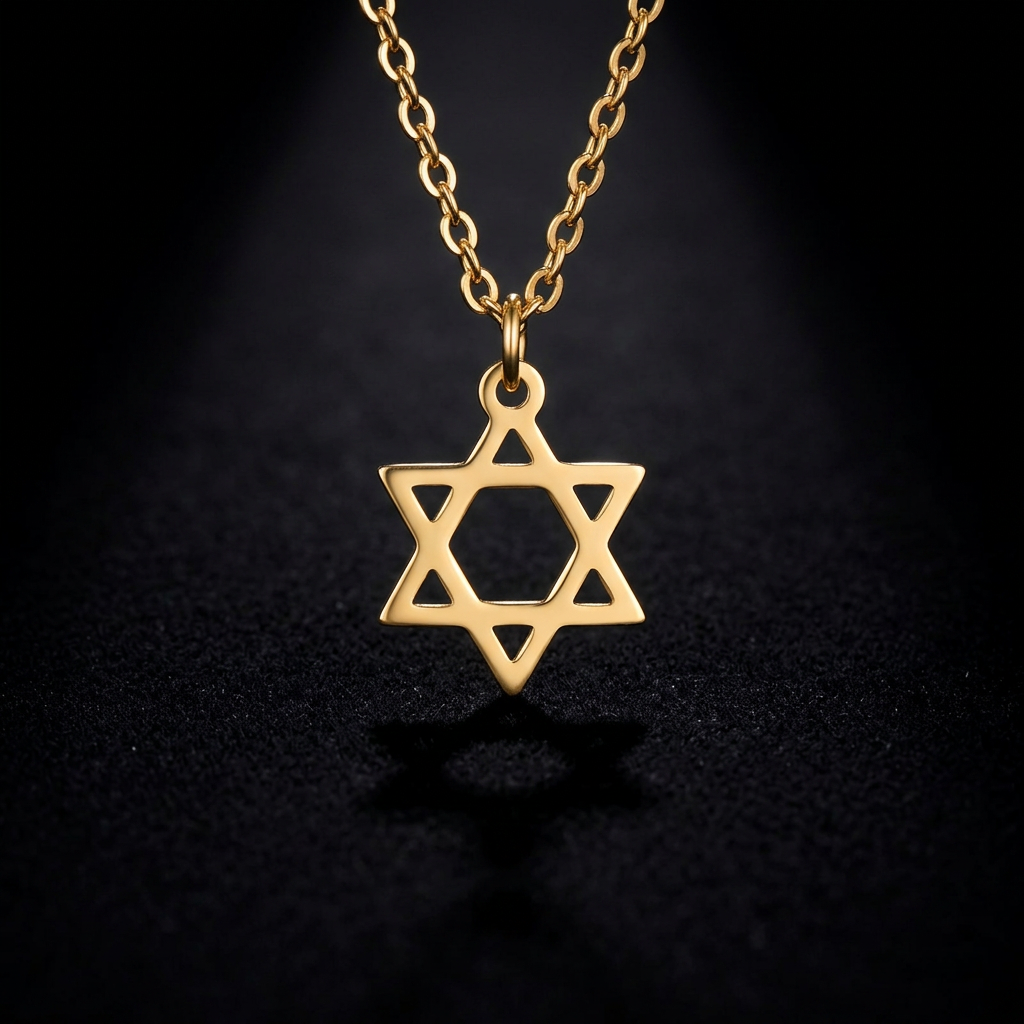 שרשרת מגן דוד מיני · Magen David Mini Pendant