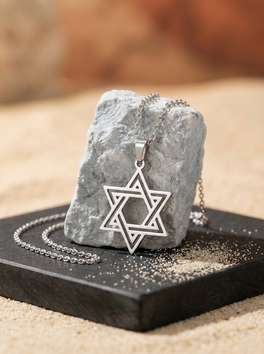 מגן דוד קלאסי · Magen David Star Pendant