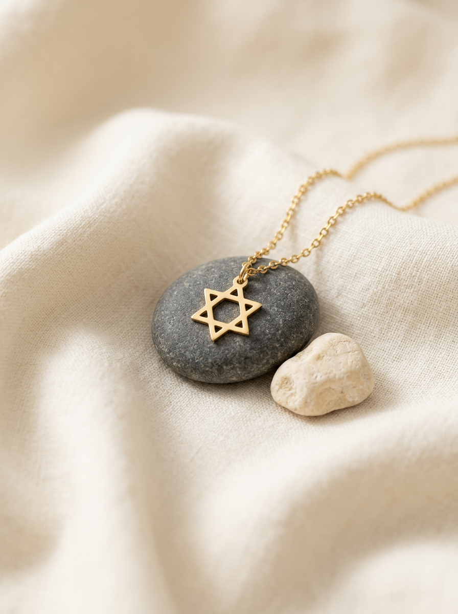 שרשרת מגן דוד מיני